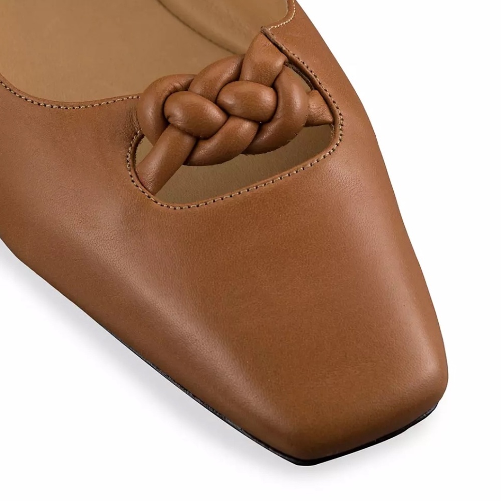 FRAME Le Collina Slipper Flats - Tobacco